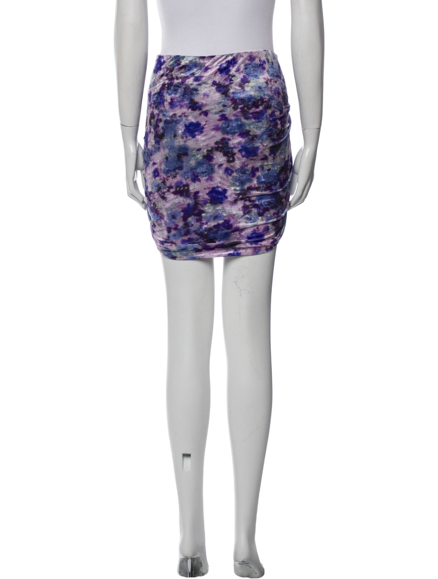 Isabel Marant Tie-Dye Print Mini Skirt